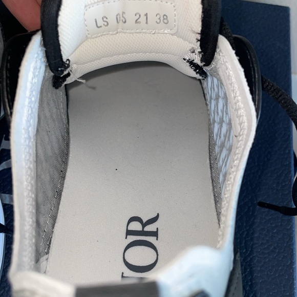 Dior B25 Runner Black/Grey BRAND NEW - Picture 13 of 13
